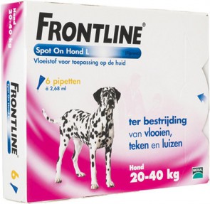 Frontline Spot On Hond 20 tot 40 kg.